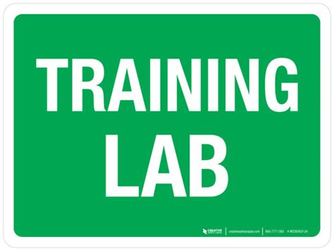 Image result for Training Lab Door Sign