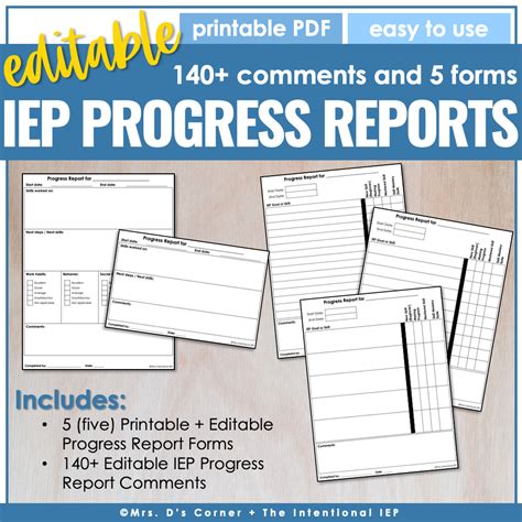 Image result for IEP Progress Report Sample