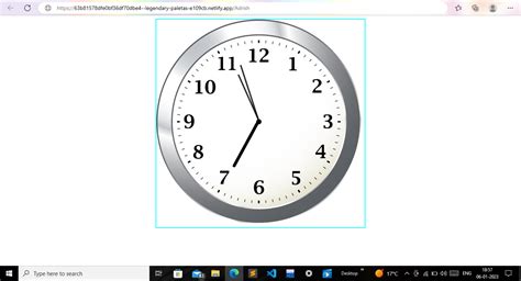 Image result for Analog Clock HTML Project
