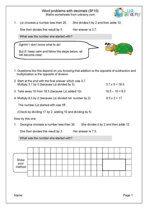 Problem Solving Maths Worksheets に対する画像結果
