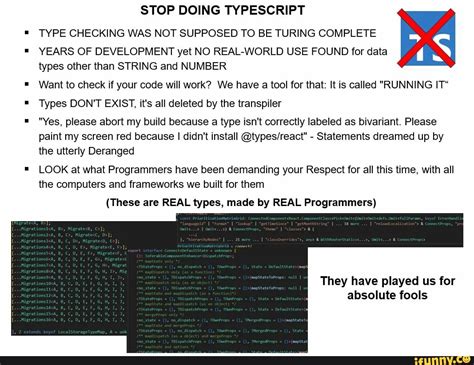 Image result for Type Shit TypeScript Meme