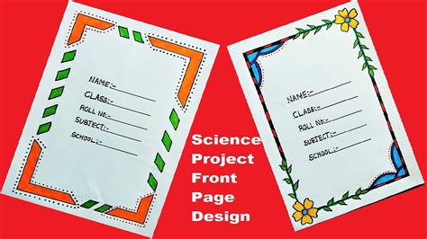 Image result for Science File Front Page Design
