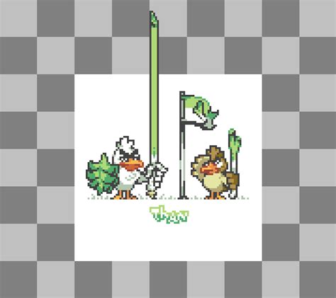 Image result for Farfetch'd Pixel Art