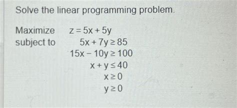 Image result for Maximize Sign for Linear Programming