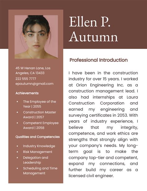 Image result for Self Introduction in Written Format