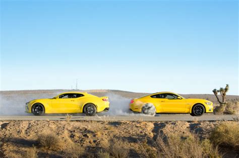 Image result for Mustang vs Camaro