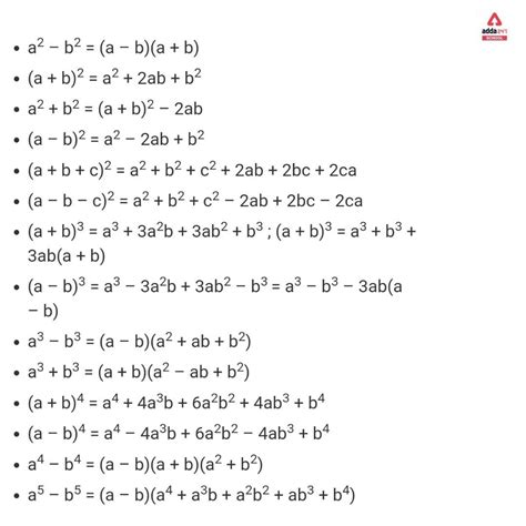 Polynomials Formulas PDF に対する画像結果