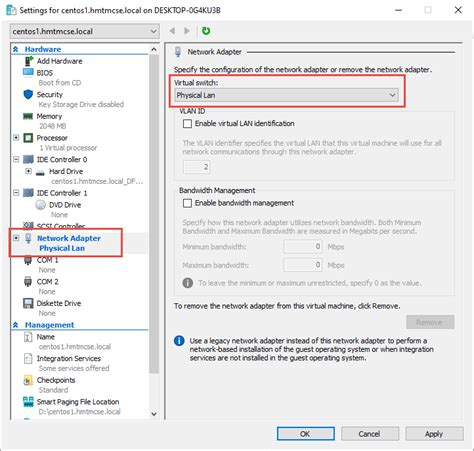 Image result for Hyper-V Network Setup