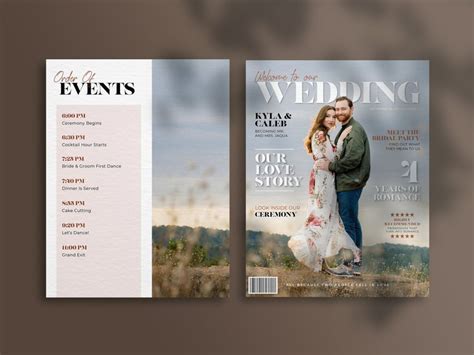Image result for Wedding Magazine Program