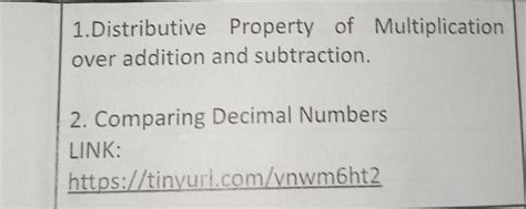 Image result for Distributive Property of Multiplicaion Over Addition