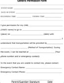 Toradh íomhá ar Sample Text Permission Form