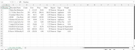 Image result for Sample CSV File in Unit Test
