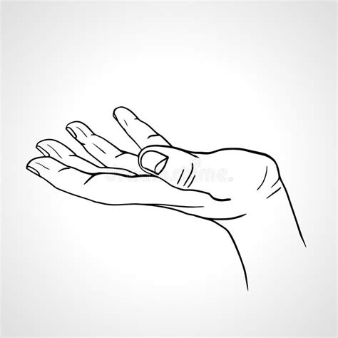 Image result for Hand Side View Drawing Left