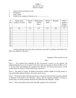 Image result for Form 3 Sample