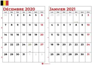 Image result for Calendrier Decembre Janvier