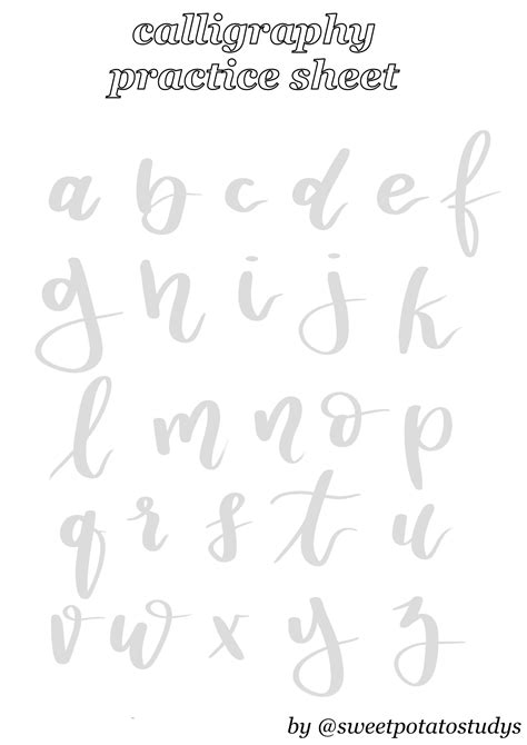 Image result for ABC Calligraphy Worksheet