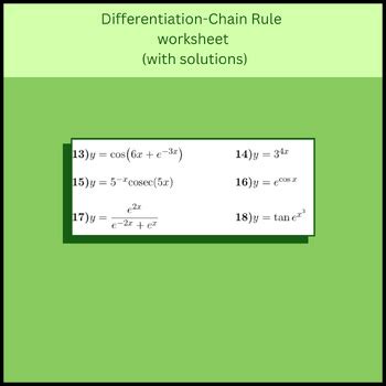 Chain Rule Differentiation Exam Questions に対する画像結果
