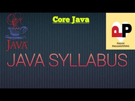 Image result for Core Java Syllabus