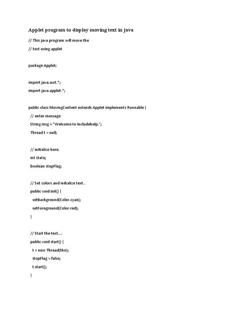 Java Applet Animations に対する画像結果