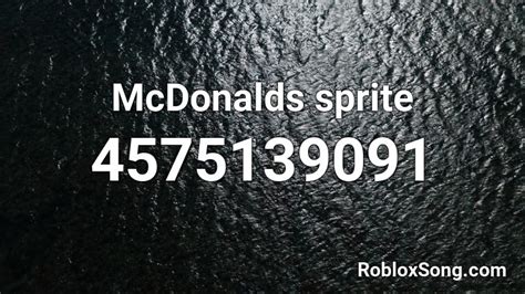 Image result for McDonald's Menu Roblox ID