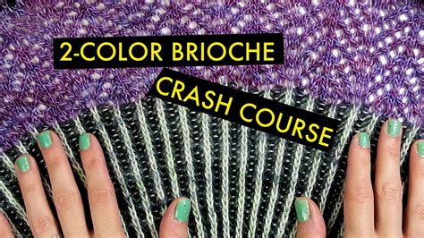 Image result for Nervous Knitter Two-Color Brioche Tutorial