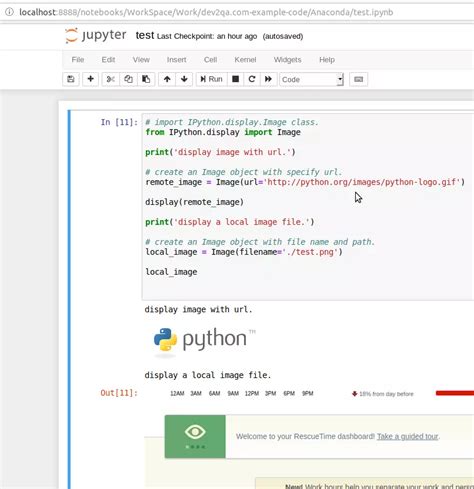 Toradh íomhá ar IPython Display Audio Logo