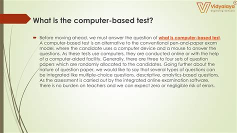 Toradh íomhá ar Computer-Based Test Ppt Free