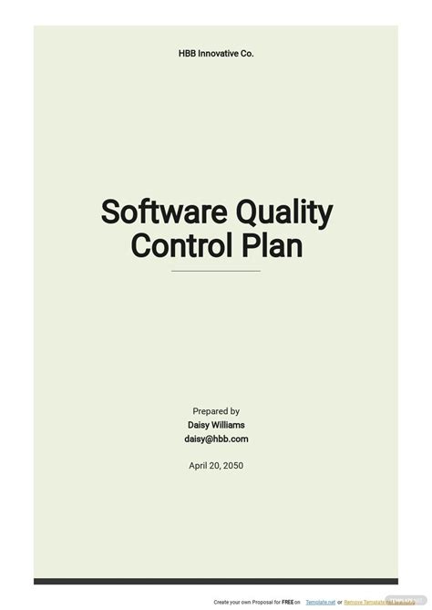 Software Quality Plan Example に対する画像結果