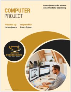 First Page of Project File Computer Design 的图像结果