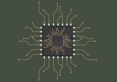 Image result for Microprocessor Easy Drawing