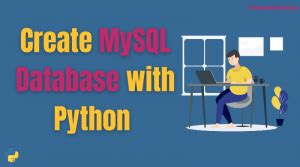 Image result for create database python