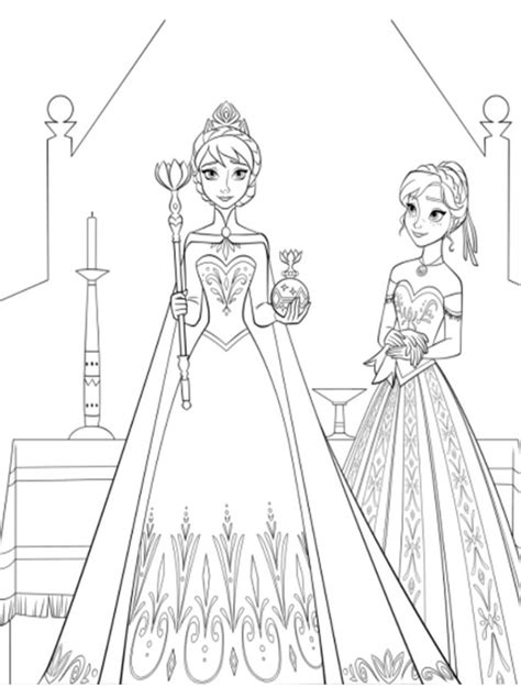 Image result for Frozen 2 Color Page Coloring Pages