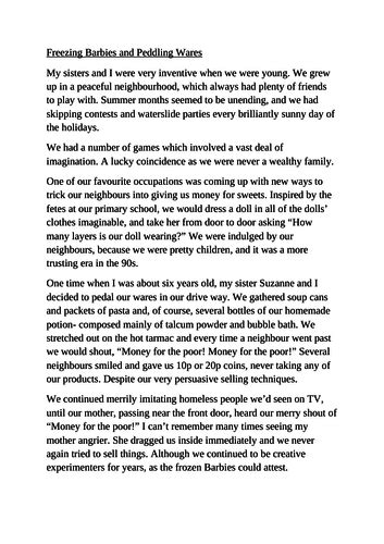 Image result for Transactional Writing Examples