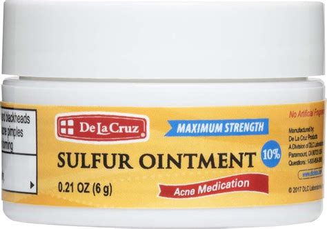 Sulfur Ointment Benefits に対する画像結果