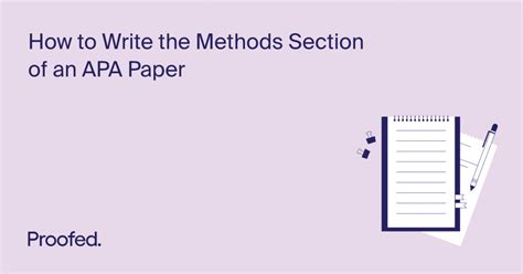 Image result for Example of APA Methods Section