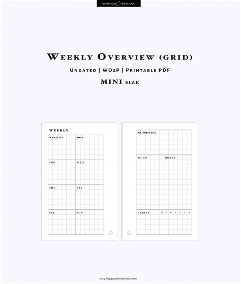Mini Weekly Planner に対する画像結果