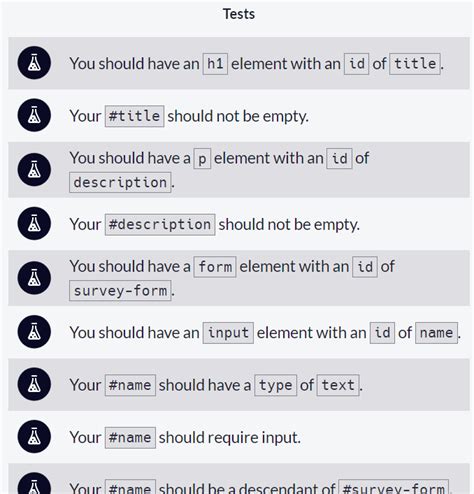Freecodecamp Survey Form Template માટે ઇમેજ પરિણામ