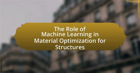 Image result for Machine Learning Structure Optimization