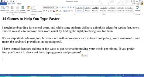 How to Set Blog in Word に対する画像結果