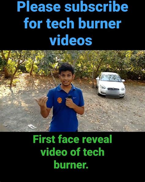 first face reveal video of tech burner.subscribe for more tech burner ...