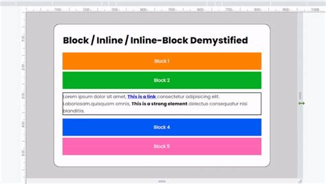 Image result for Inline-Block CSS Example