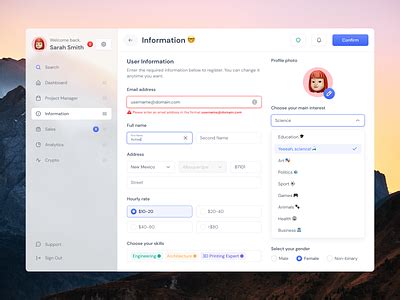 Image result for User Input Figma Design