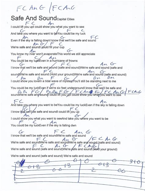 Toradh íomhá ar Safe and Sound Tabs