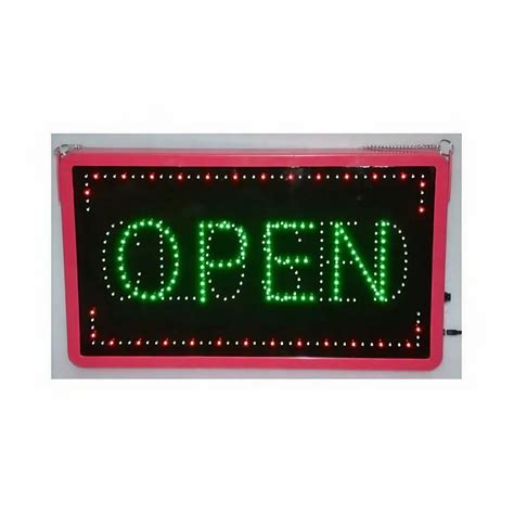 Image result for LED Open Sign Board