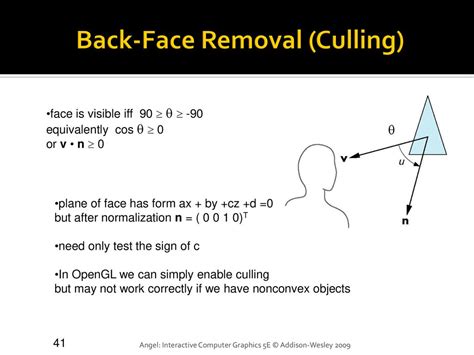 Toradh íomhá ar Back Culling