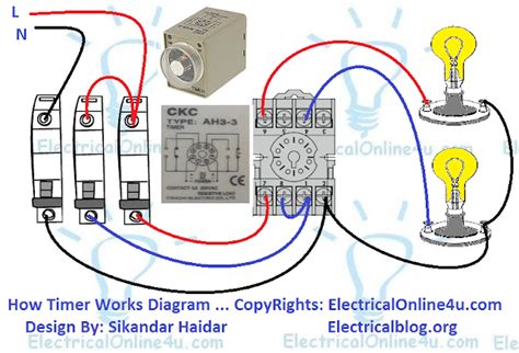 Afbeeldingsresultaten voor Wiring a Timer Relay
