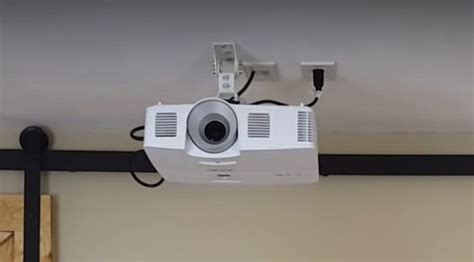 Image result for Ceiling Screen Projector Rail