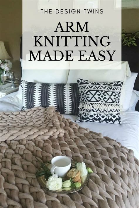 Image result for Easy Arm Knitting
