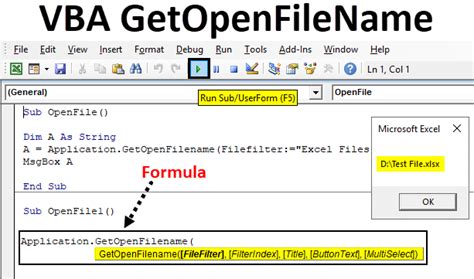 Image result for VBA Open File