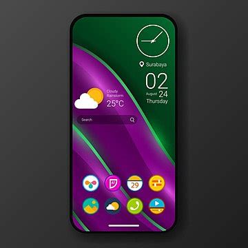 Image result for Simple Home Screen UI Design